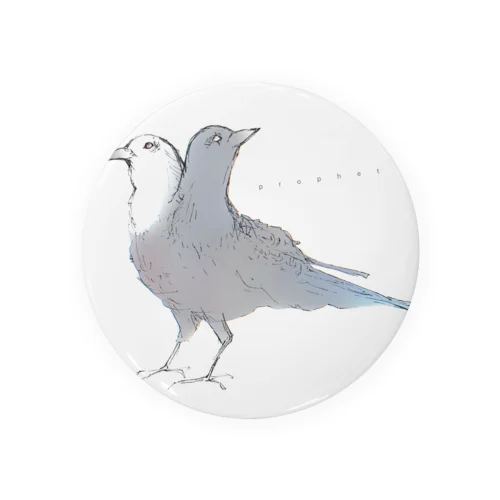 A prophet bird Tin Badge