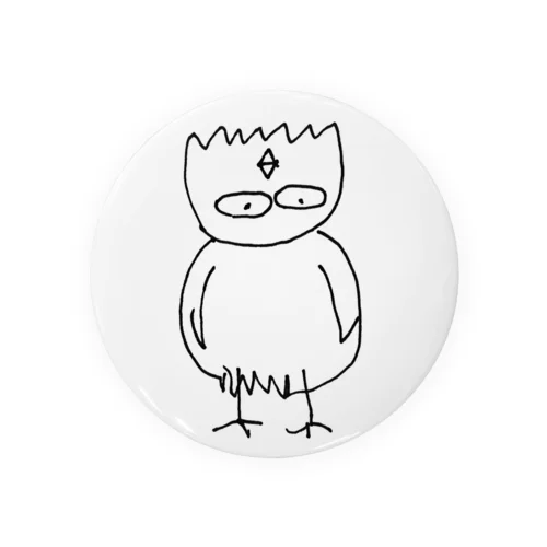 Owl-ふくろう Tin Badge