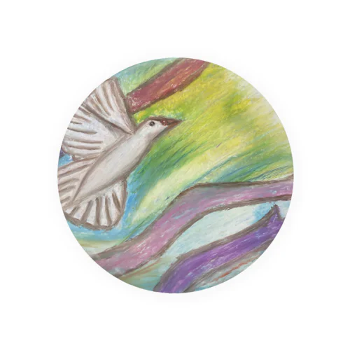 平和の鳩 Tin Badge