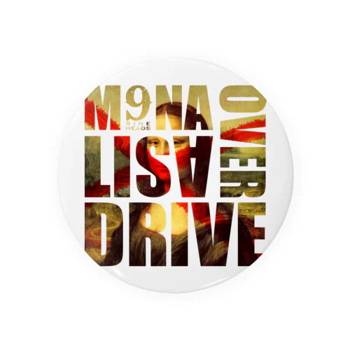 MONALISA_OVERDRIVE_WHITE_LOGO 缶バッジ