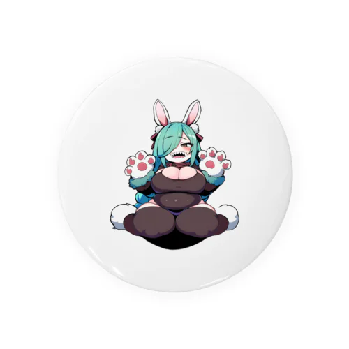 太増眠兎（ふとましみんと） Tin Badge