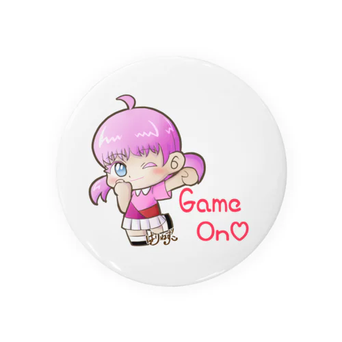 ゲームオン！モモちゃん Tin Badge