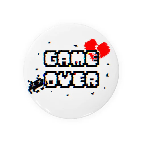 GAMR OVER Tin Badge