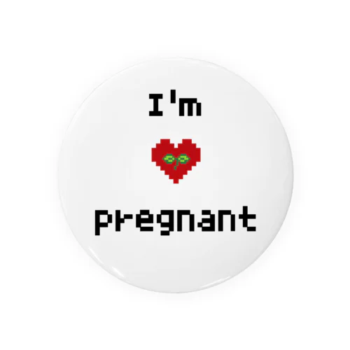 pregnant(妊婦)マーク  Tin Badge