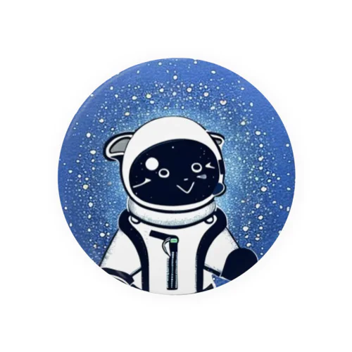 space cat Tin Badge