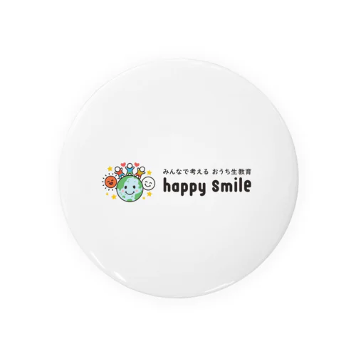 happy smile Tin Badge