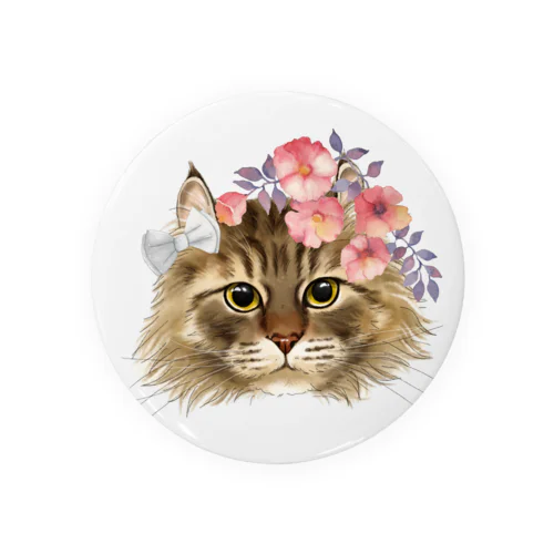 king猫 Tin Badge