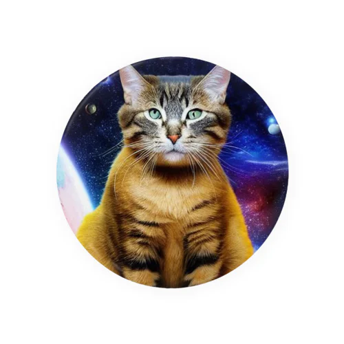 Space Cat Tin Badge
