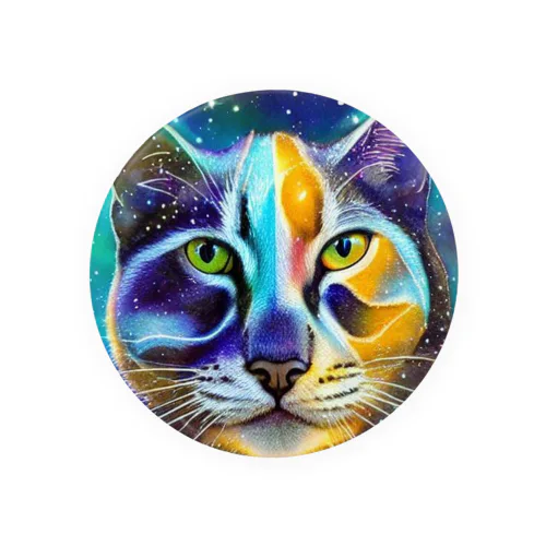 Space Cat Tin Badge