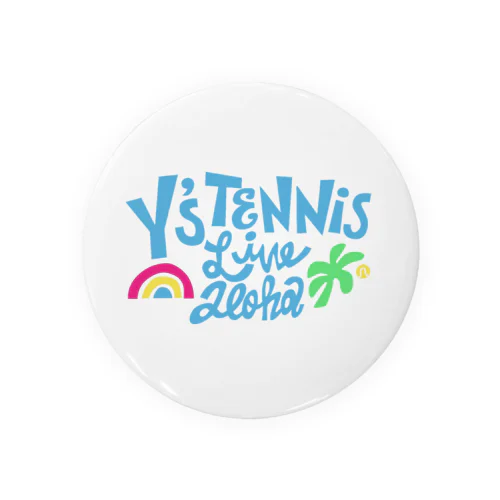 Y's Tennisロゴ ヤシの木 Tin Badge