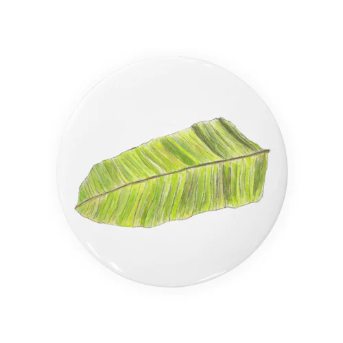 banana leaves Tin Badge