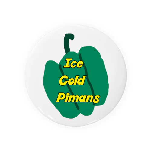 Ice Cold Pimans Tin Badge