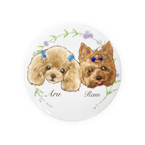 アルママ　ラムママ　専用 Tin Badge