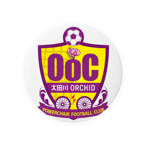 太田川ORCHID　公式グッズ Tin Badge
