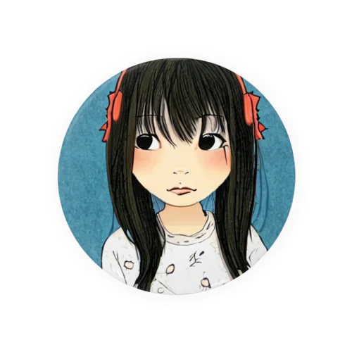 AI Girl3 Tin Badge