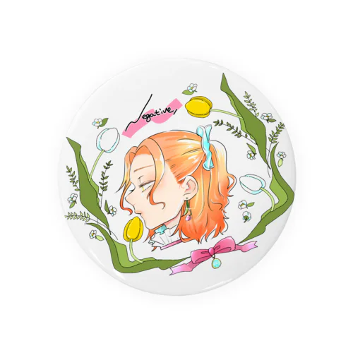 恋するNegativegirl Tin Badge