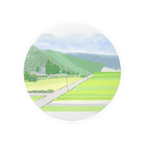 オクシズの風景 Tin Badge