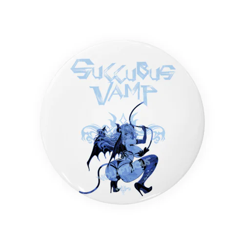 SUCCUBUS VAMP 0614 小悪魔 ヴォラプチュアス ブルー Tin Badge