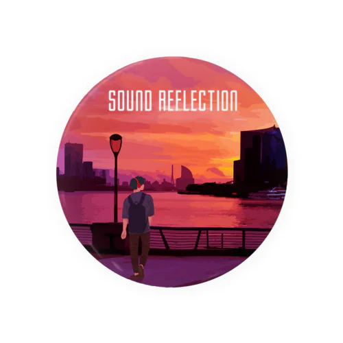 Sound Reflection | SENTIMENTAL Tin Badge