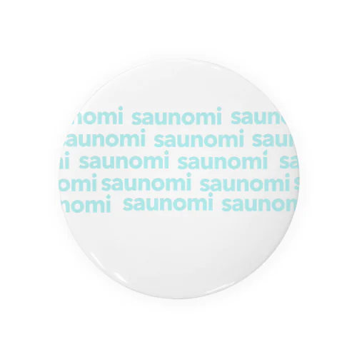 saunomi　白湯のみ専用 Tin Badge