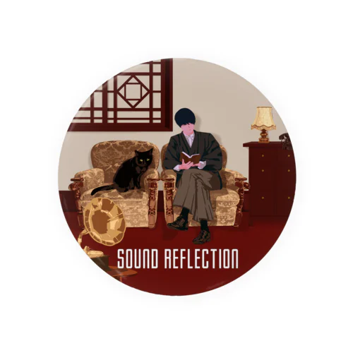 Sound Reflection | TAISHO ROMAN Tin Badge