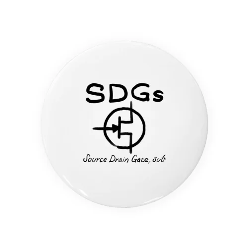 SDGs 缶バッジ