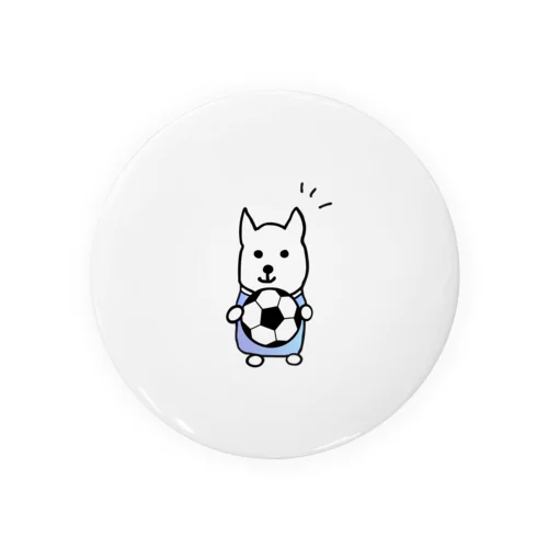 サッカー犬さん♪Part1 Tin Badge