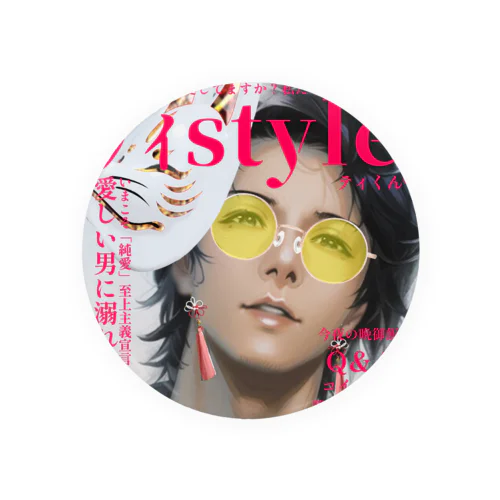 ティくん®グッズ① Tin Badge