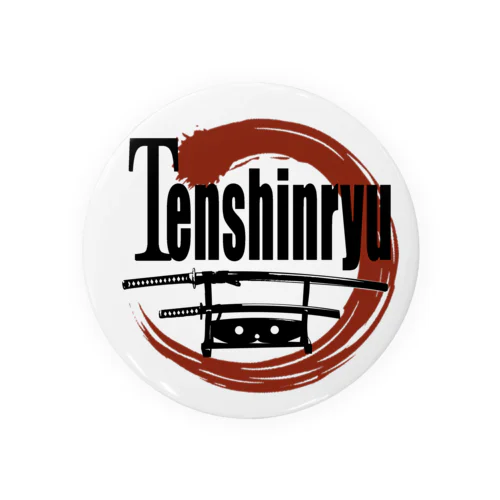75mm  Tenshinryuバッジ 缶バッジ