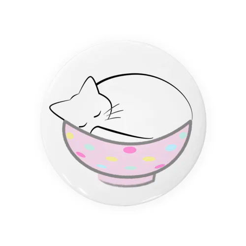 ねこ丼 Tin Badge