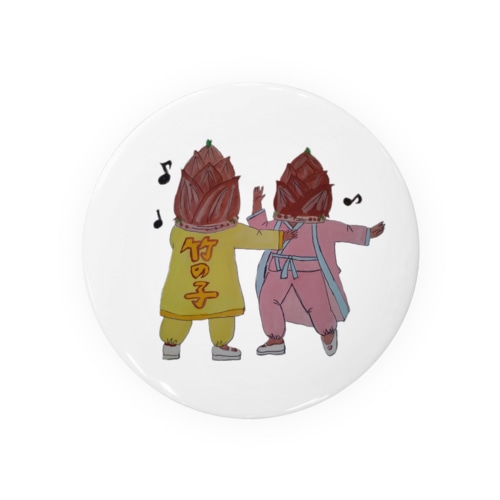 竹の子族 Tin Badge