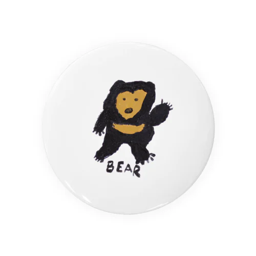 マレーグマのべアール Tin Badge