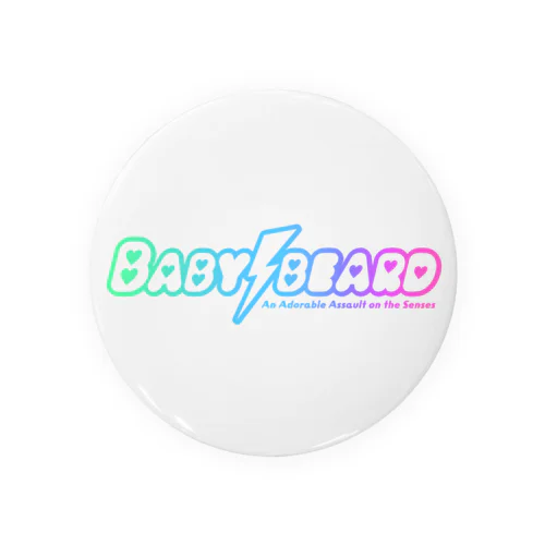 BABYBEARD Official LOGO(color) Tin Badge