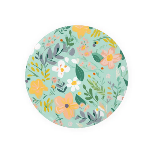 flower 2 Tin Badge