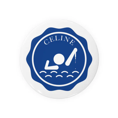 パ紋No.3521 CELINE  Tin Badge