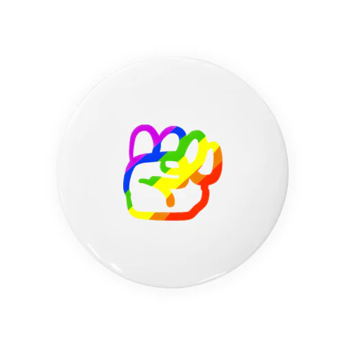 こぶし〜LGBTQA+ Support  Tin Badge