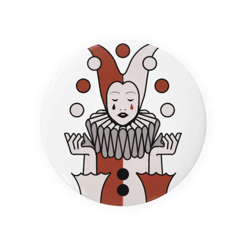 CLOWN Tin Badge