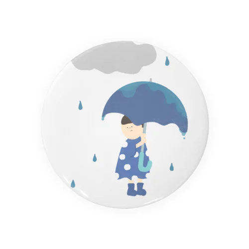 雨降り Tin Badge