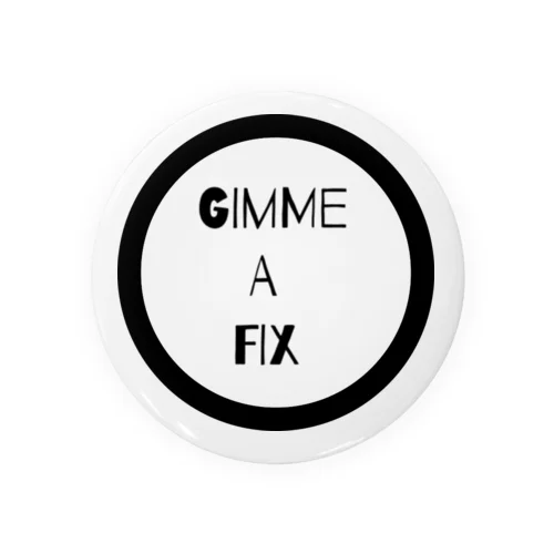 シド・ヴィシャス　GIMME A FIX Tin Badge
