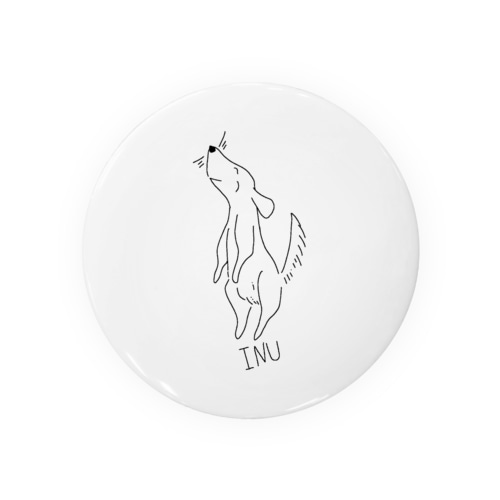INU(いぬ)の Tin Badge