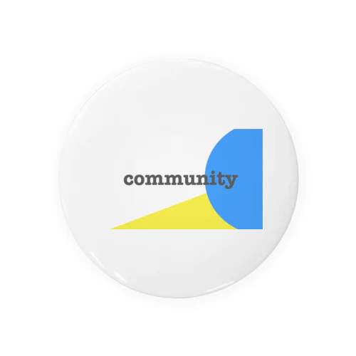 Community Tin Badge