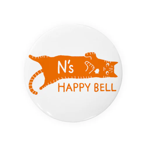 N's HAPPY BELL（ロゴ） Tin Badge
