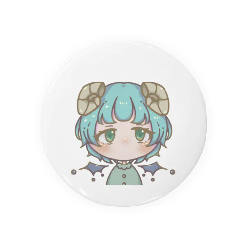 ひつじちゃん Tin Badge