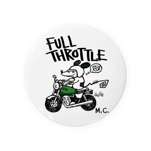 VICTOR FULL THROTTLE 缶バッジ