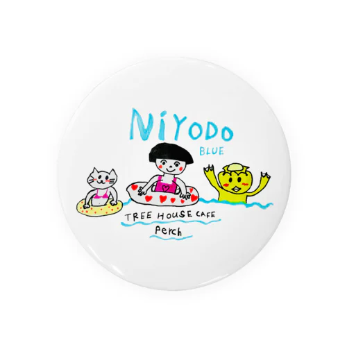 NIYODOBLUE! Tin Badge