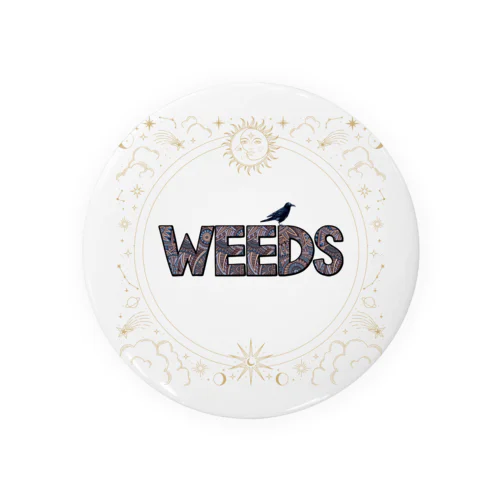 オリエンタルWEEDS Tin Badge