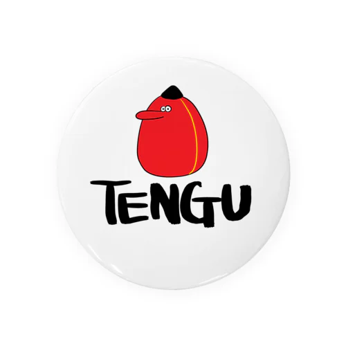 TENGUさんだよ。 Tin Badge