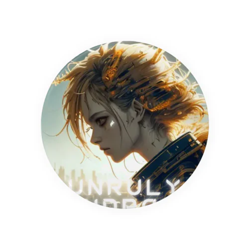 Unruly Android M-500 #2 Tin Badge