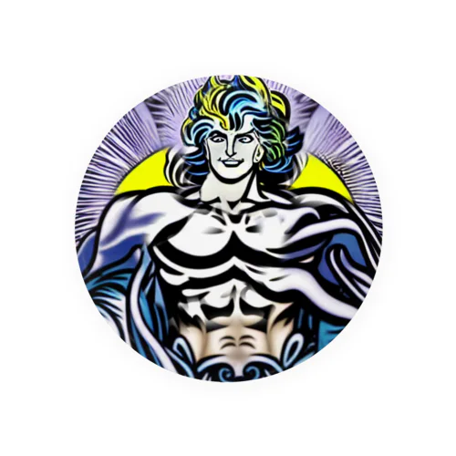 -The World Gods- #016 Hades- Tin Badge