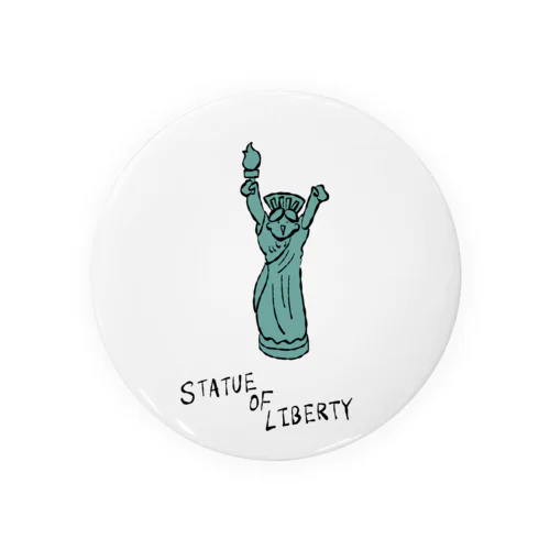 STATUE OF LIBERTY_透明 Tin Badge